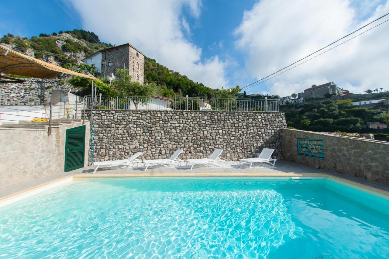 סקאלה Lo Smeraldo Private Pool Villa Ravello By Elodeagroup מראה חיצוני תמונה